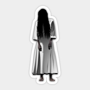 Girl From The Ring Sticker